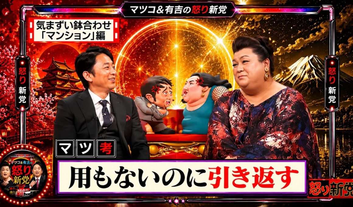 【有吉 × マツコ × 夏目三久】💢BGM💥『気まずい鉢合わせ 「マンション」編!』名場面集 2026.6.30FULL HD