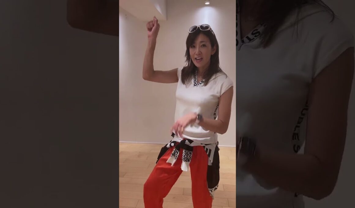 中島史恵55歳！はいマリオねダンス踊ってみた！