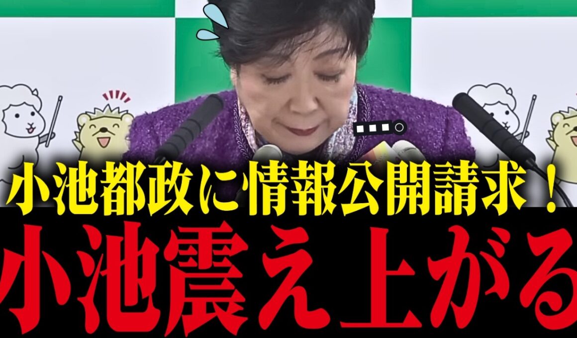 【さとうさおり】YouTubeの収益強奪に関して、小池都政に情報公開請求！小池大慌て！！【小池都知事 小池百合子 都議会 カイロ大学 学歴詐称疑惑】