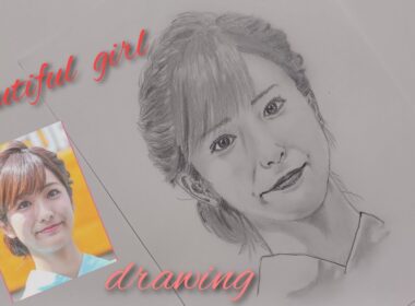 How to draw a beautiful girl /田村真子