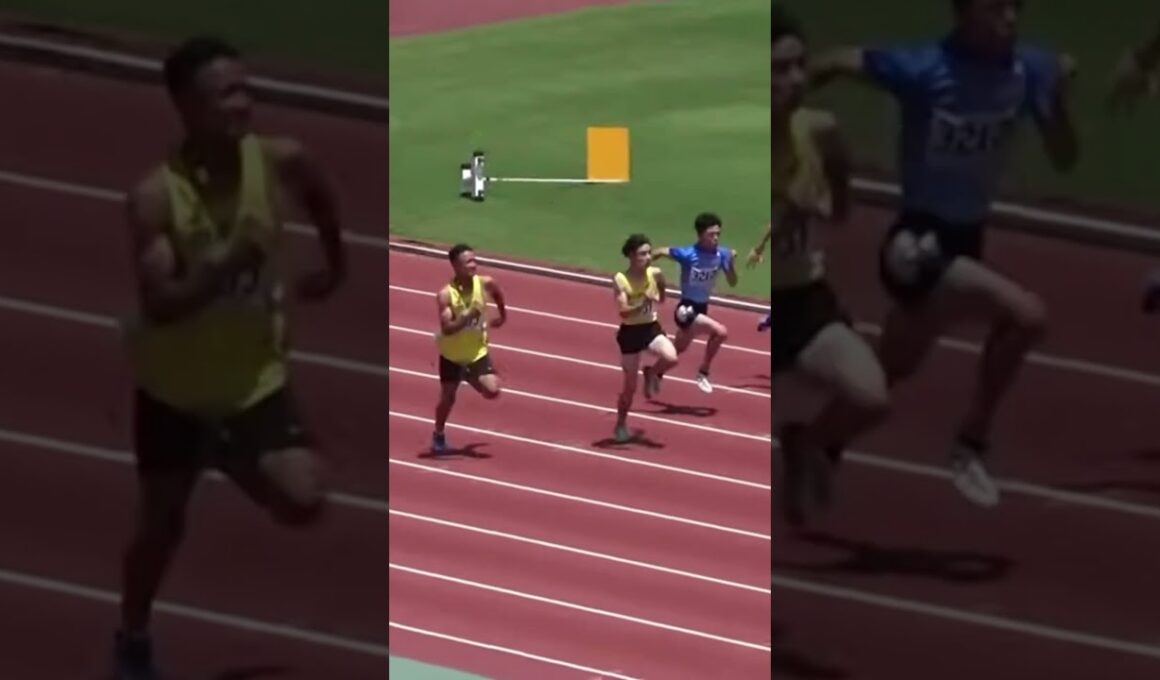 中学3年/10.68/千葉県にまた怪物か....！？#100m#陸上競技#trackandfield #千葉県#短距離#中学0:15生