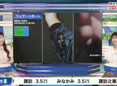 【山岸愛梨】【小林李衣奈】クロストーク（260629 ウェザーニュースLiVE Afternoon → ウェザーニュースLiVE Evening）