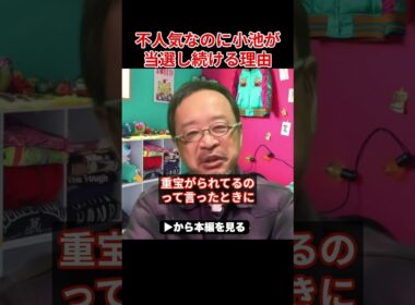 【小池百合子】小池百合子が当選し続ける理由がヤバい...なぜ不人気なのに当選するのか？【小池都知事 カイロ大学 学歴詐称疑惑 さとうさおり】