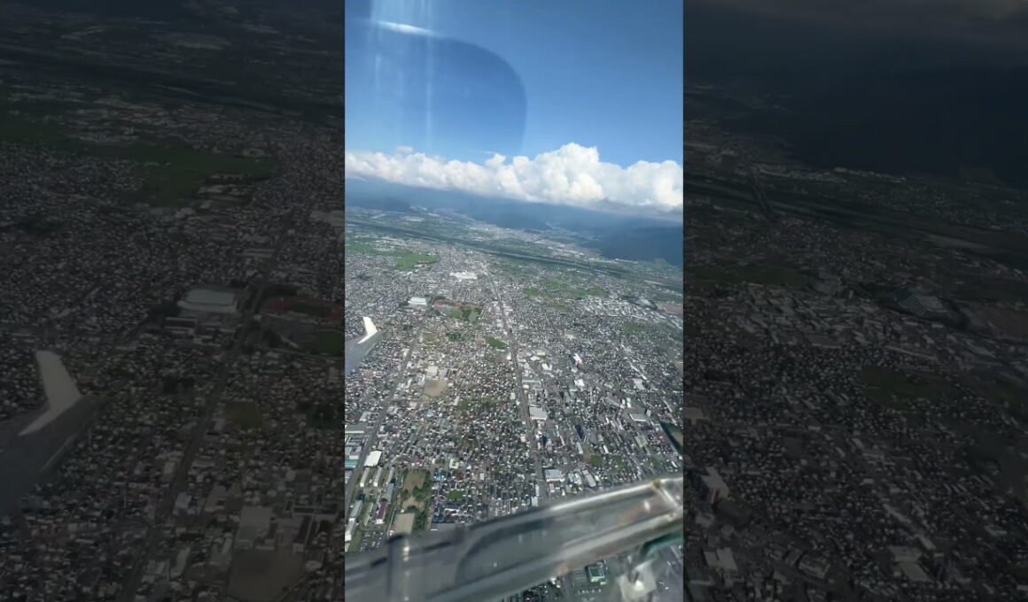 長野市上空 #aviation #flying