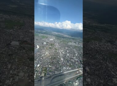 長野市上空 #aviation #flying
