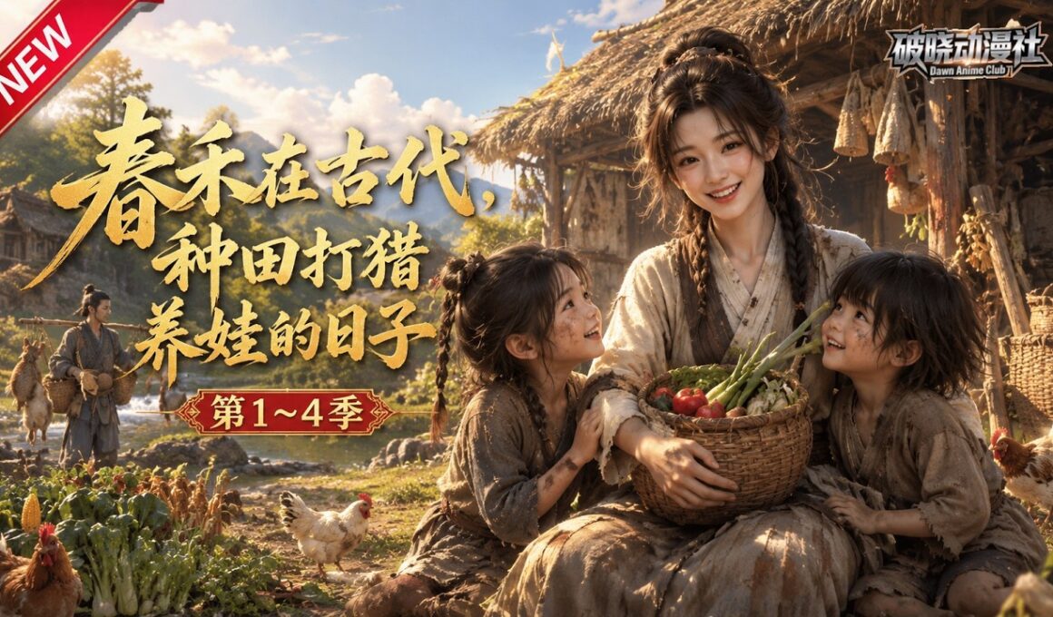 MULTISUB💥最新合集💥《春禾在古代，种田打猎养娃的日子》第1~4季 丨末世大佬者穿成落魄寡母，凭残存异能进山捕猎养家，带全家脱贫致富！#最新漫剧 #破晓动漫社