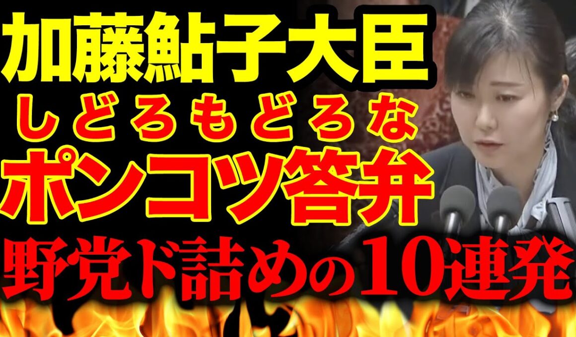 【総まとめ】加藤鮎子のポンコツ答弁10連発｜これが大臣の実力？国民の怒りが止まらない #もう国民は黙っていない #加藤鮎子 #国会炎上