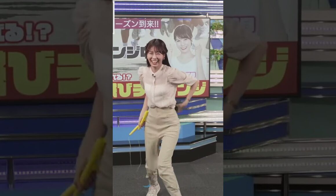１分間二重跳びチャレンジ② #戸北美月 🐰