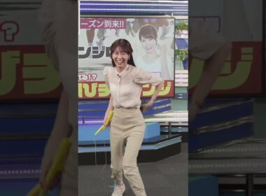 １分間二重跳びチャレンジ② #戸北美月 🐰