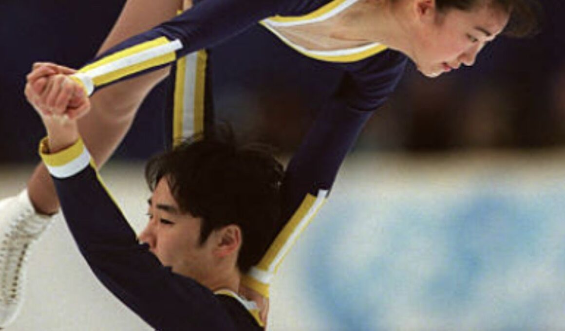 Arai & Amano 🇯🇵 1998 Nagano pairs free skate | La Bayadere