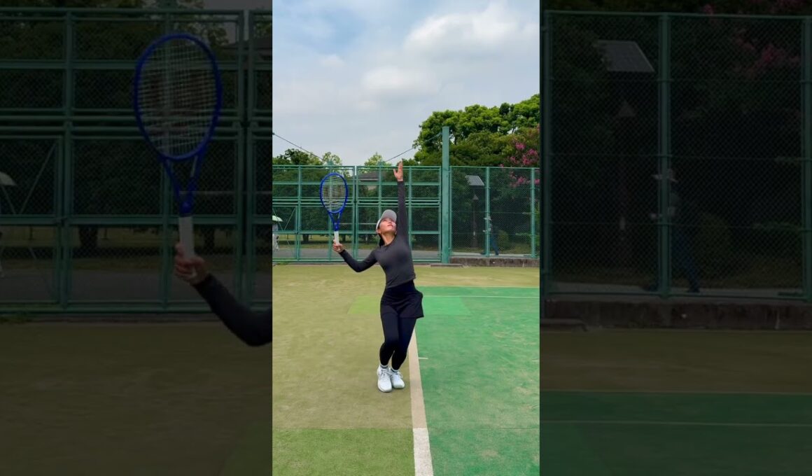 【サーブ】スローモーション Serve Slow Motion #tennis #Serve #テニス #サーブ