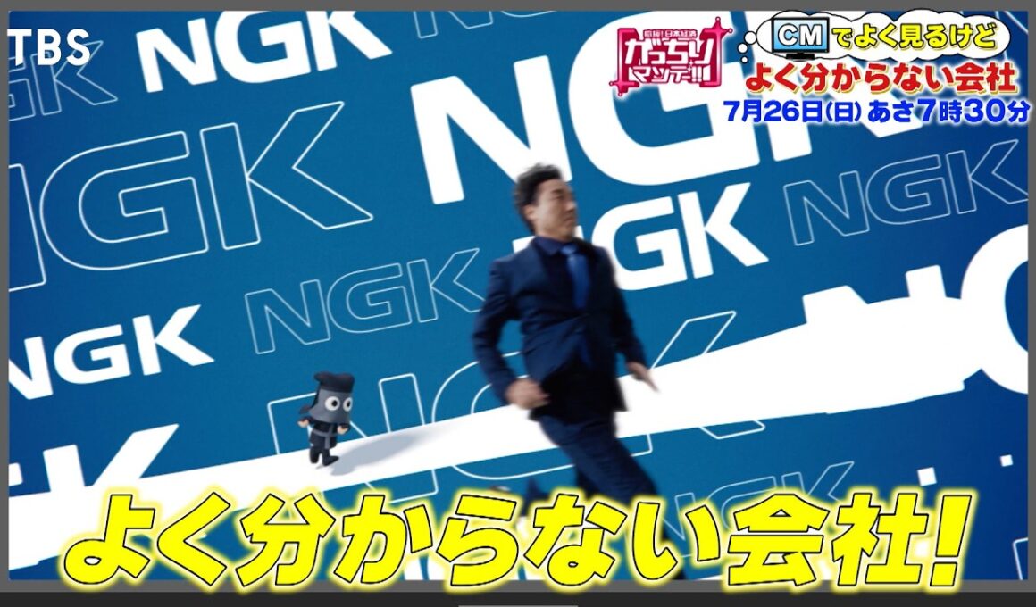 『がっちりマンデー!!』CMで良く見るけど知らない会社! 渡辺パイプ､ＩＮＰＥＸ､ＮＧＫ 7/26(日)【TBS】