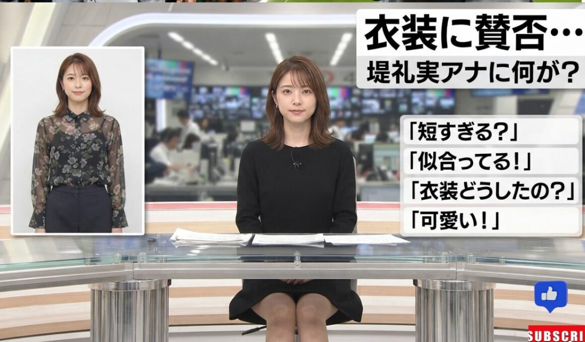 【賛否】堤礼実アナの“超ミニ＆シースルー衣装”が大論争！フジテレビ深夜ニュース24年の歴史に何が起きたのか？