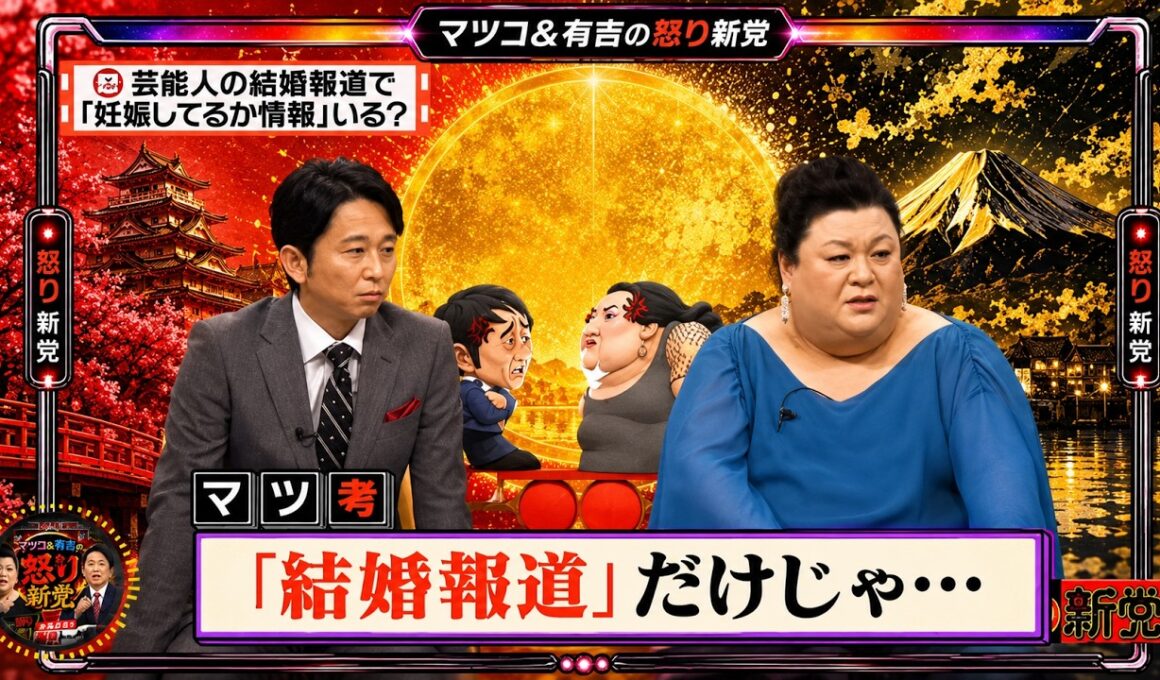 【有吉 × マツコ × 夏目三久】💋BGM💥『芸能人の結婚報道で 「妊娠してるか情報」いる?!!』名場面集 2026.7.14FULL HD