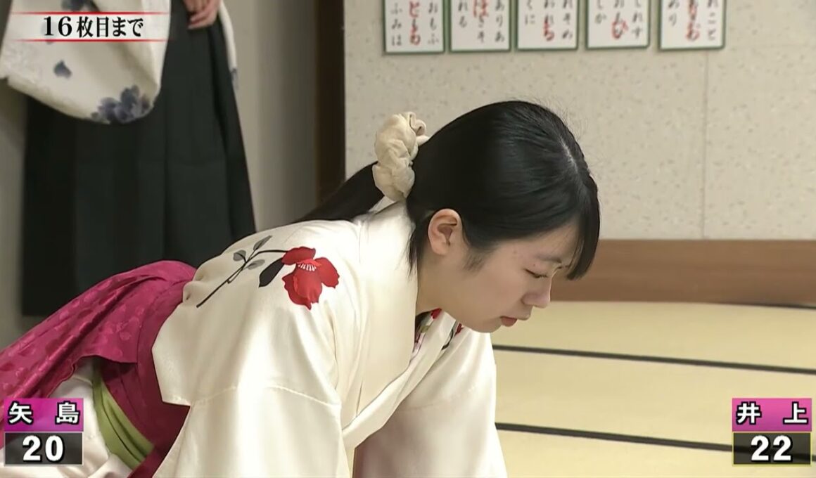 競技かるた 第69期クイーン位 決定戦 1回戦 [ 解説あり ]