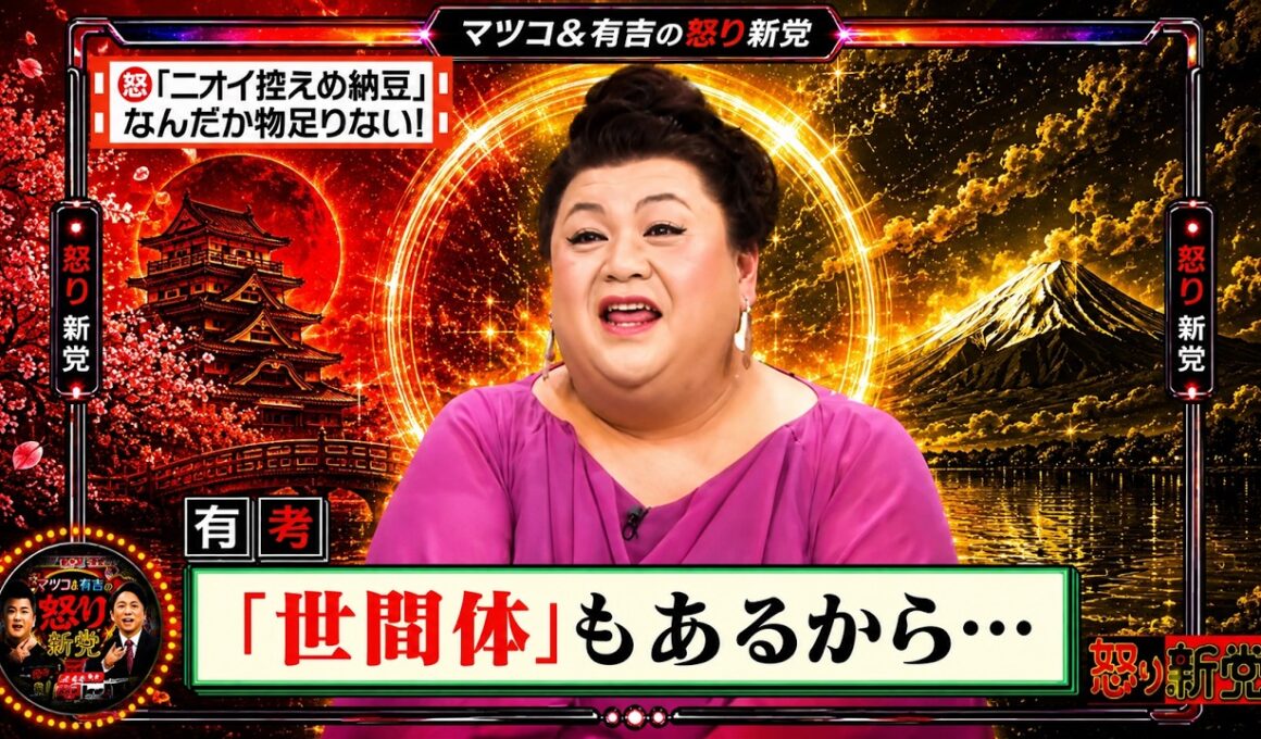 【有吉 × マツコ × 夏目三久】🎧BGM💥『「ニオイ控えめ納豆」 なんだか物足りない!!』名場面集 2026.7.1FULL HD