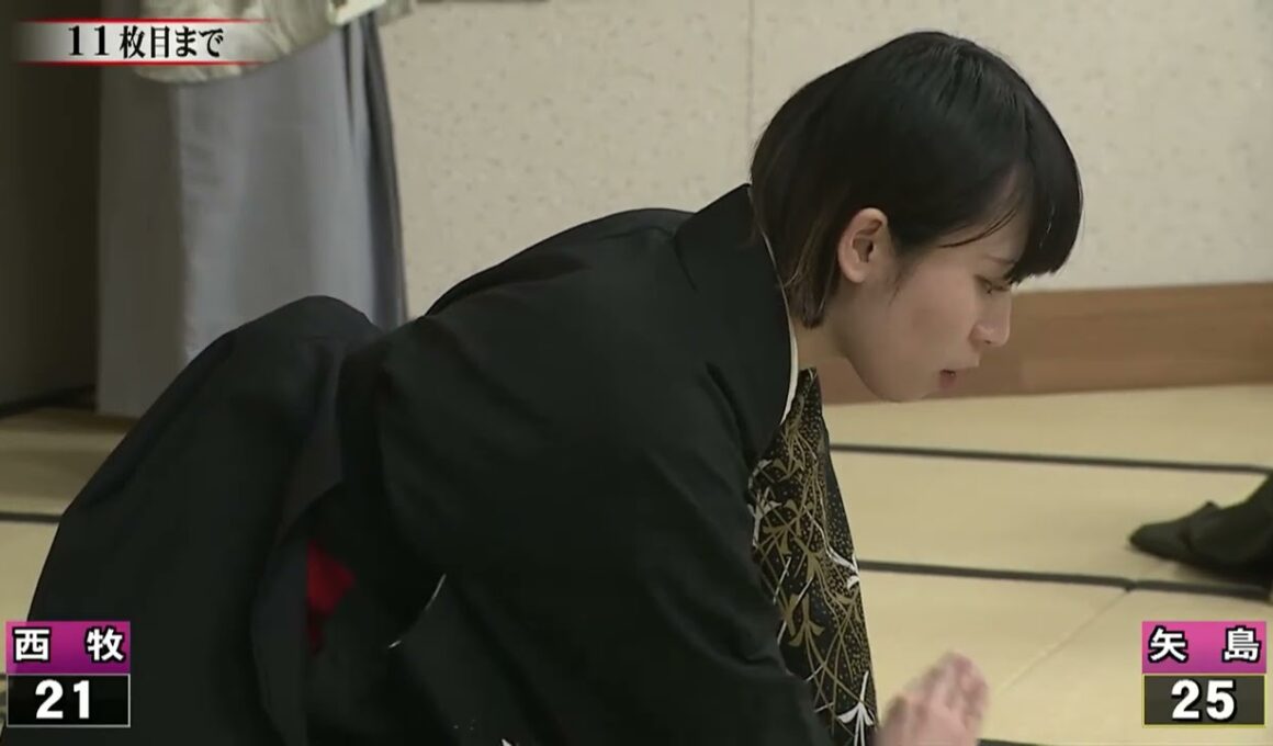 競技かるた 第70期クイーン位 決定戦 第3回戦 [解説あり]