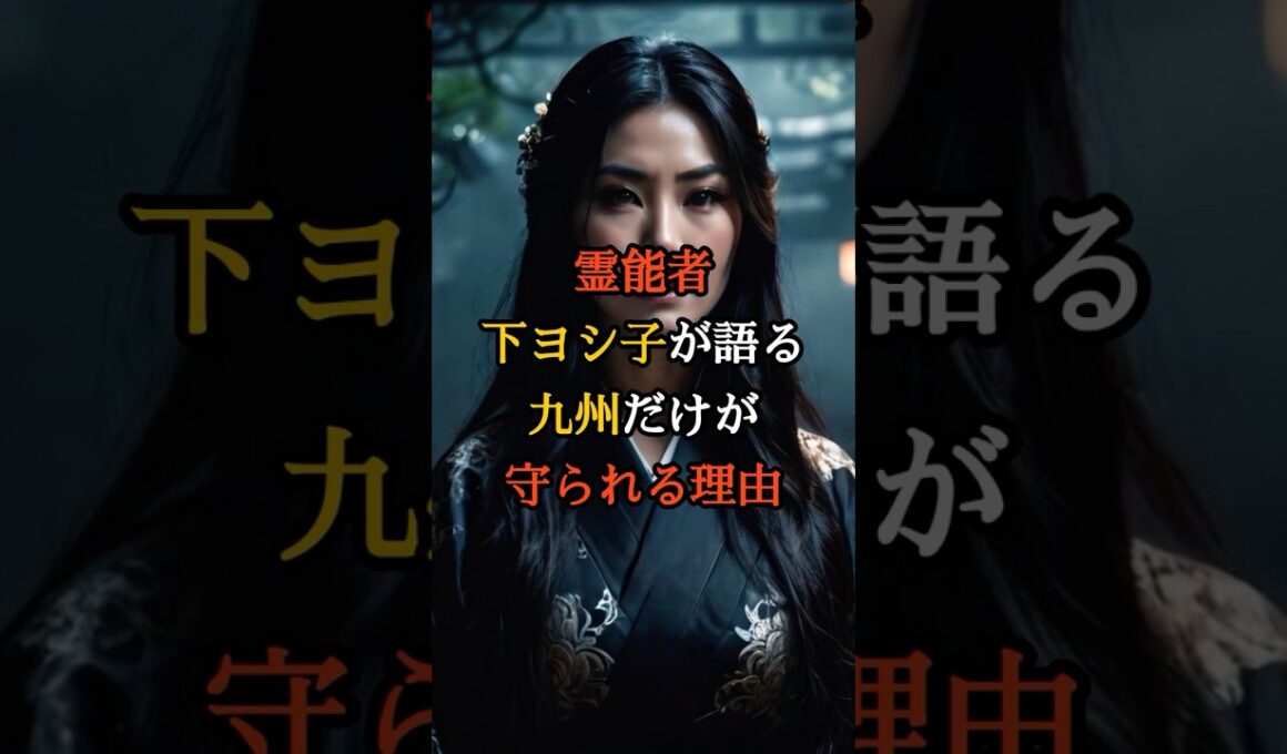 霊能者下ヨシ子が語る、九州だけが守られる理由【 都市伝説 予言 霊視 スピリチュアル ミステリー 】