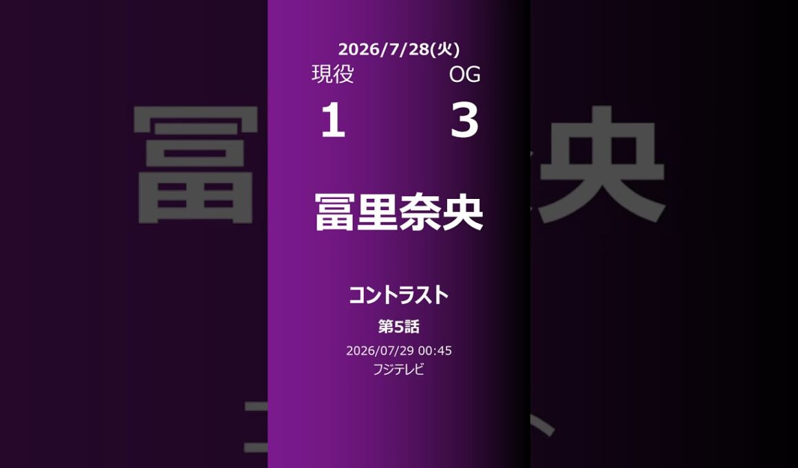 【明日の乃木坂】現役・OG 2026/07/28 #shorts #乃木坂46 【番組出演】