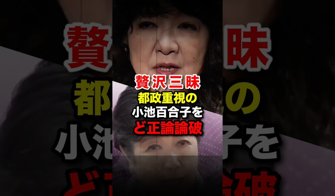 都政重視の小池百合子を国政を考える片山さつきがど正論で完全論破 #地方法人課税 #地方税制 #自民党 #高市早苗 #shorts