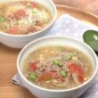 【3分クッキング公式】トマトと卵の春雨スープ