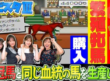 【ダビスタ】三冠馬と同じ血統の馬を生産しよう 5億円の繁殖牝馬購入の大勝負【ダービースタリオンⅢ】