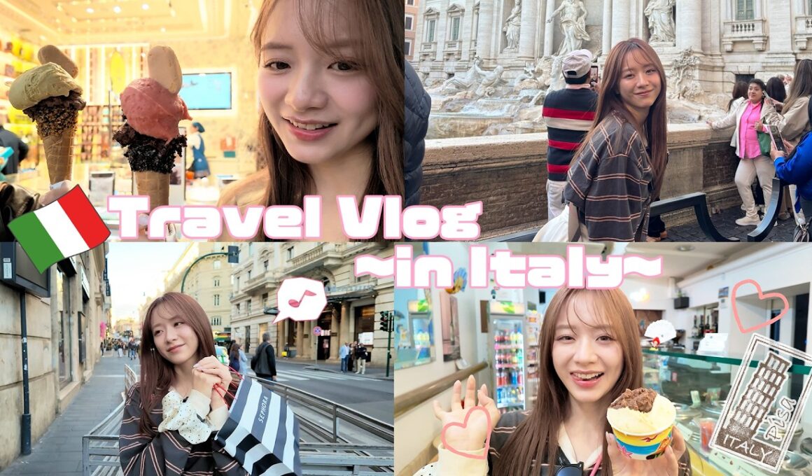【イタリアvlog】ゴチの前にイタリア満喫してました🇮🇹-前編