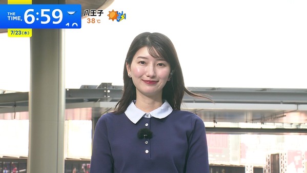 【画像】今日の吉村恵里子さん 7.23