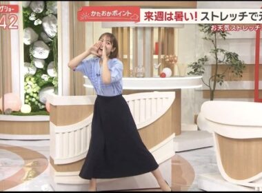 【画像】今日の松岡朱里さん　7.3