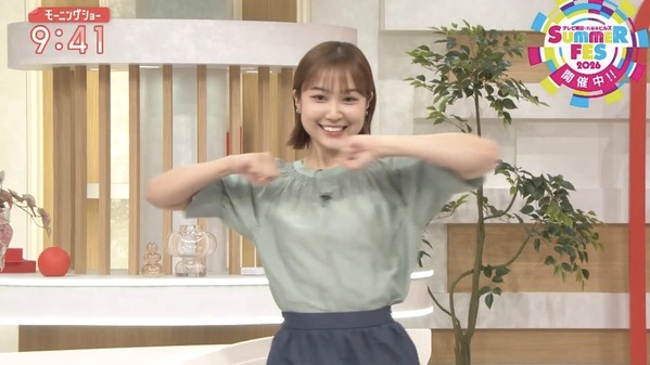 【画像】今日の松岡朱里さん　7.21