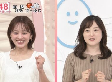 【画像】今日の河出奈都美さんと田﨑さくらさん　8.7
