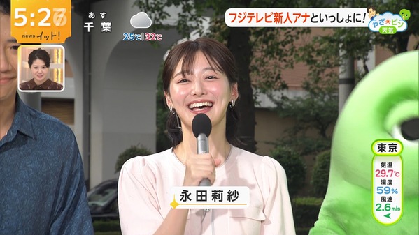 【画像】今日の吉岡恵麻さんと永田莉紗さん　8.5