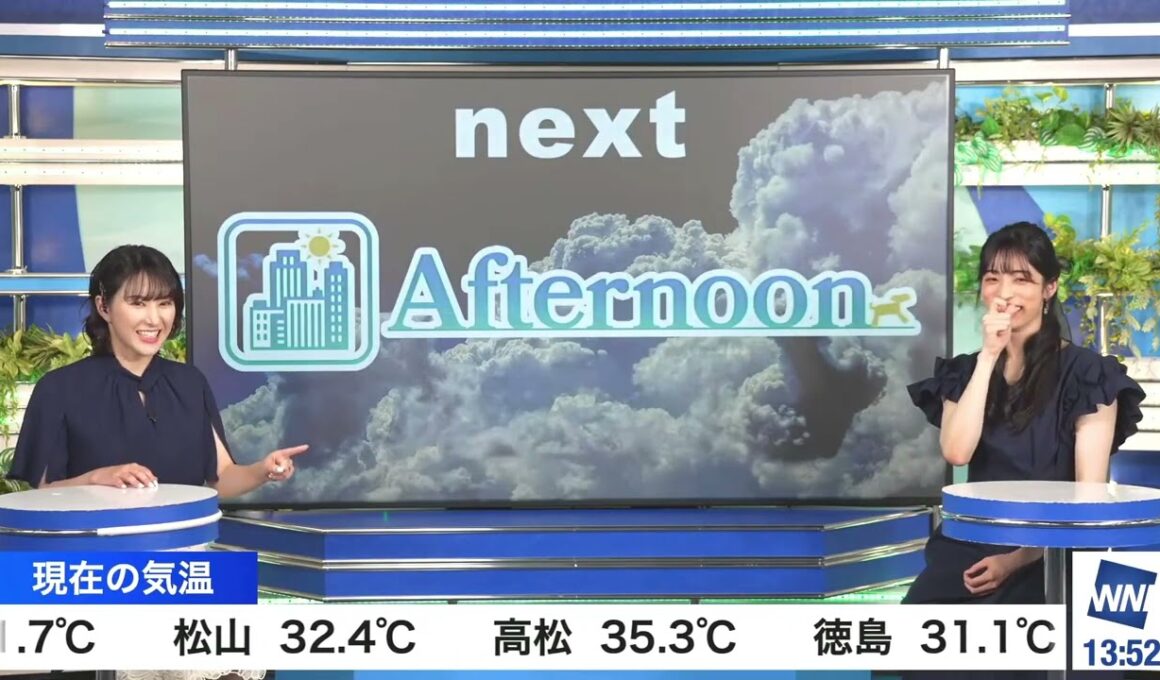 【松本真央】【白井ゆかり】クロストーク（250705 ウェザーニュースlive CoffeeTime　→　ウェザーニュースlive Afternoon）