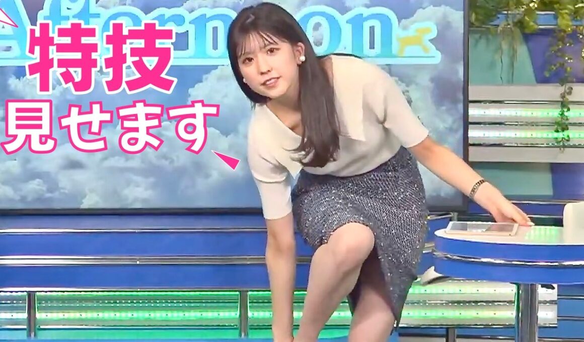 【神回】特技を披露するお天気お姉さん | 小林李衣奈 | ウェザーニュース