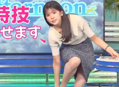 【神回】特技を披露するお天気お姉さん | 小林李衣奈 | ウェザーニュース