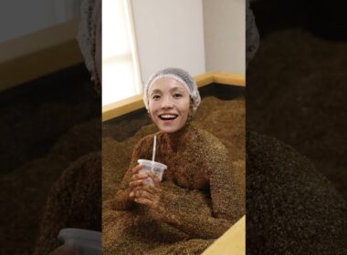 【酵素風呂レビュー】じっとしてても大量発汗。体を内側から健康に#酵素風呂 #三郷 #汗活 #ASEJYO