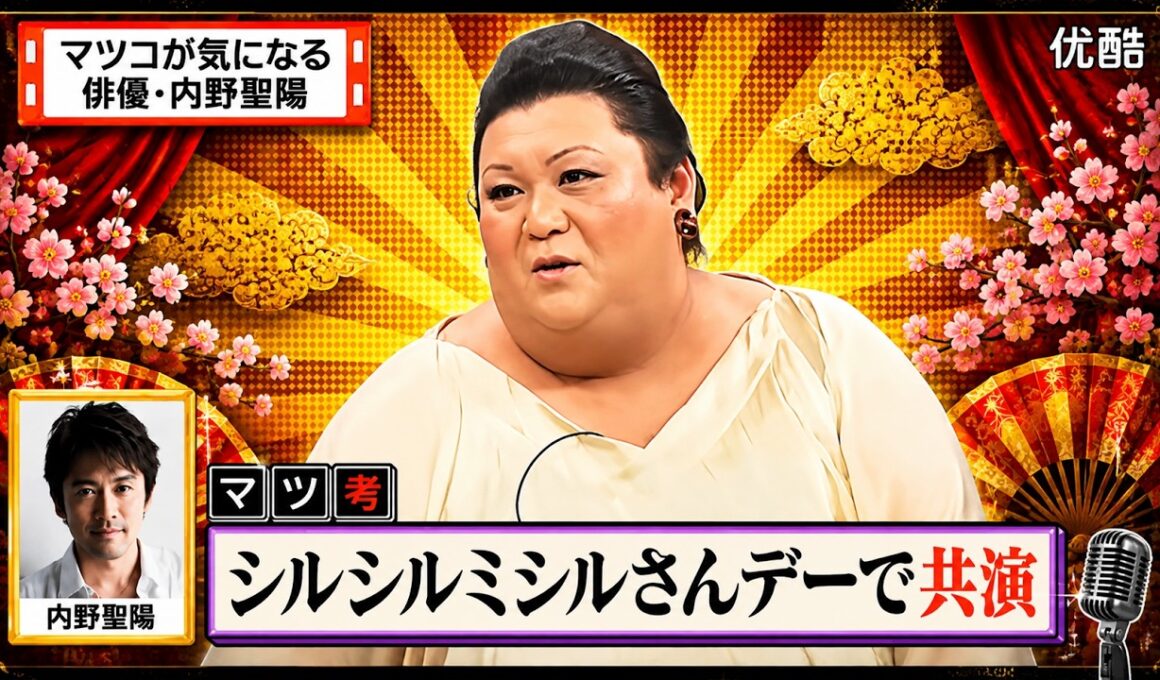 【有吉 × マツコ × 夏目三久】💝BGM💥『マツコが気になる俳優・内野聖陽!』名場面集 2026.8.2FULL HD
