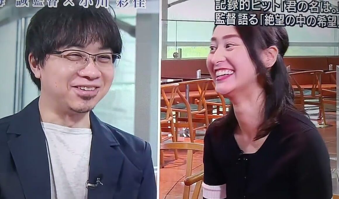 新海誠さんインタビュー。小川彩佳さん　2016