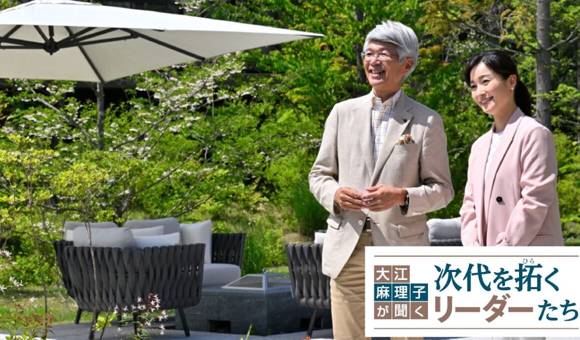 創刊150周年記念広告シリーズ企画「大江麻理子が聞く 次代を拓くリーダーたち」（Vol.4 東京センチュリー）