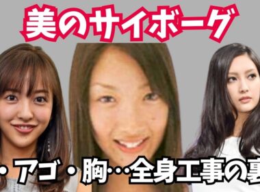 【整形モンスター】板野友美と菜々緒の変貌がヤバすぎる…「二大サイボーグ」と呼ばれた全貌