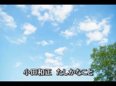 小田和正　たしかなこと（高音質）