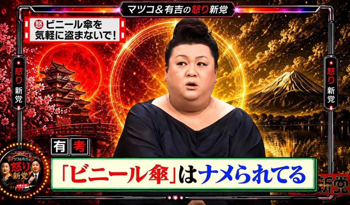 【有吉 × マツコ × 夏目三久】🎧BGM💥『ビニール傘を気軽に盗まないで!!!』名場面集 2026.6.30FULL HD