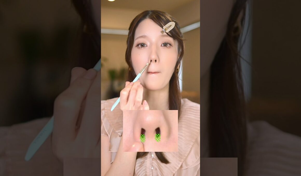 整形を疑われるレベルの鼻メイク。　　　　　#shorts