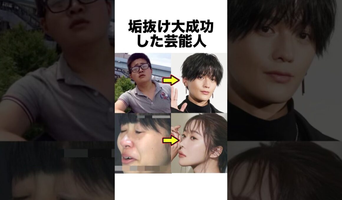 垢抜け大成功した芸能人 #垢抜け #芸能人 #雑学 #shorts