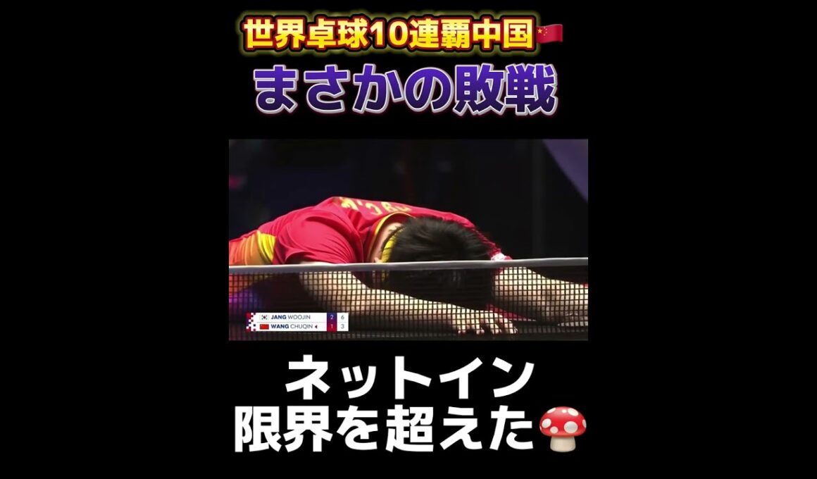 なんでやねん💢　#世界卓球2024