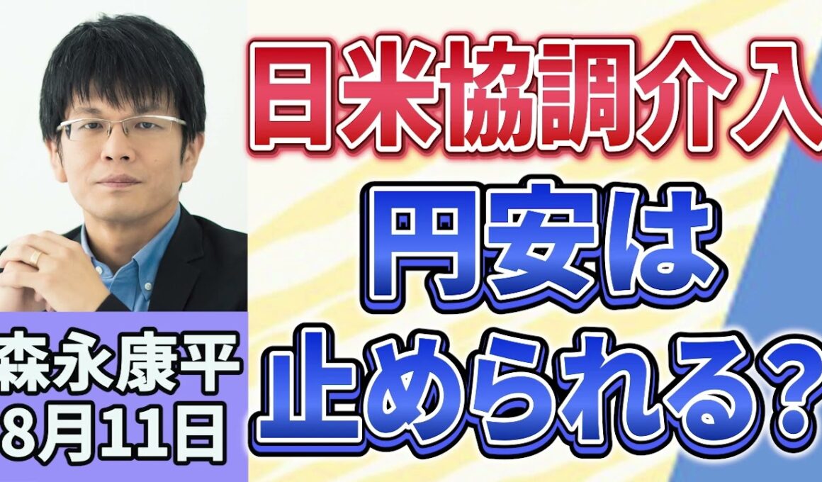 森永康平「28年ぶり「円買い」日米協調介入　円安は止められるのか」「日銀、9月利上げへ？　“利上げ加速”に現実味」 「 防衛産業は成長産業に？　AI・ドローンで変わる防衛」８月１１日