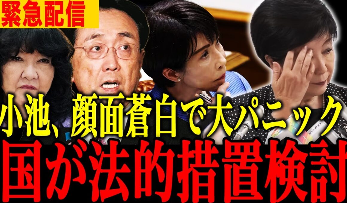 【小池百合子】※ついにクビ間近に…信じられない事態になりました【小池百合子　さとうさおり 片山さつき 東京都議会】