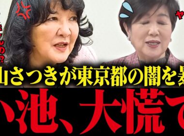 【小池百合子】※片山さつきが東京都のヤバい事情を取り上げる！小池ビビりまくる...【小池都知事 さとうさおり 都議会 カイロ大学 学歴詐称疑惑】