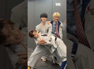 #MILK 3人のわちゃわちゃ姿が可愛すぎてずっと見てたい😍💖 7/9(水)に「アオノオト」をリリースするM!LKのメンバー#佐野勇斗 さん #曽野舜太 さん #山中柔太朗 さんが登場🩵#ViVi