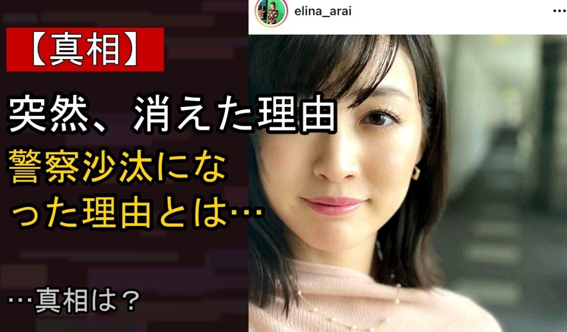 新井恵理那の“本音”…？ 最近の動きに注目